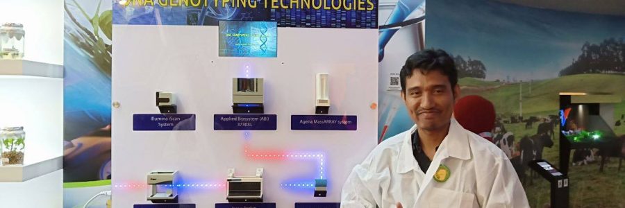 DNA GENOTYPING TECHNOLOGY Electronic Exhibition Panel Board -MARDI